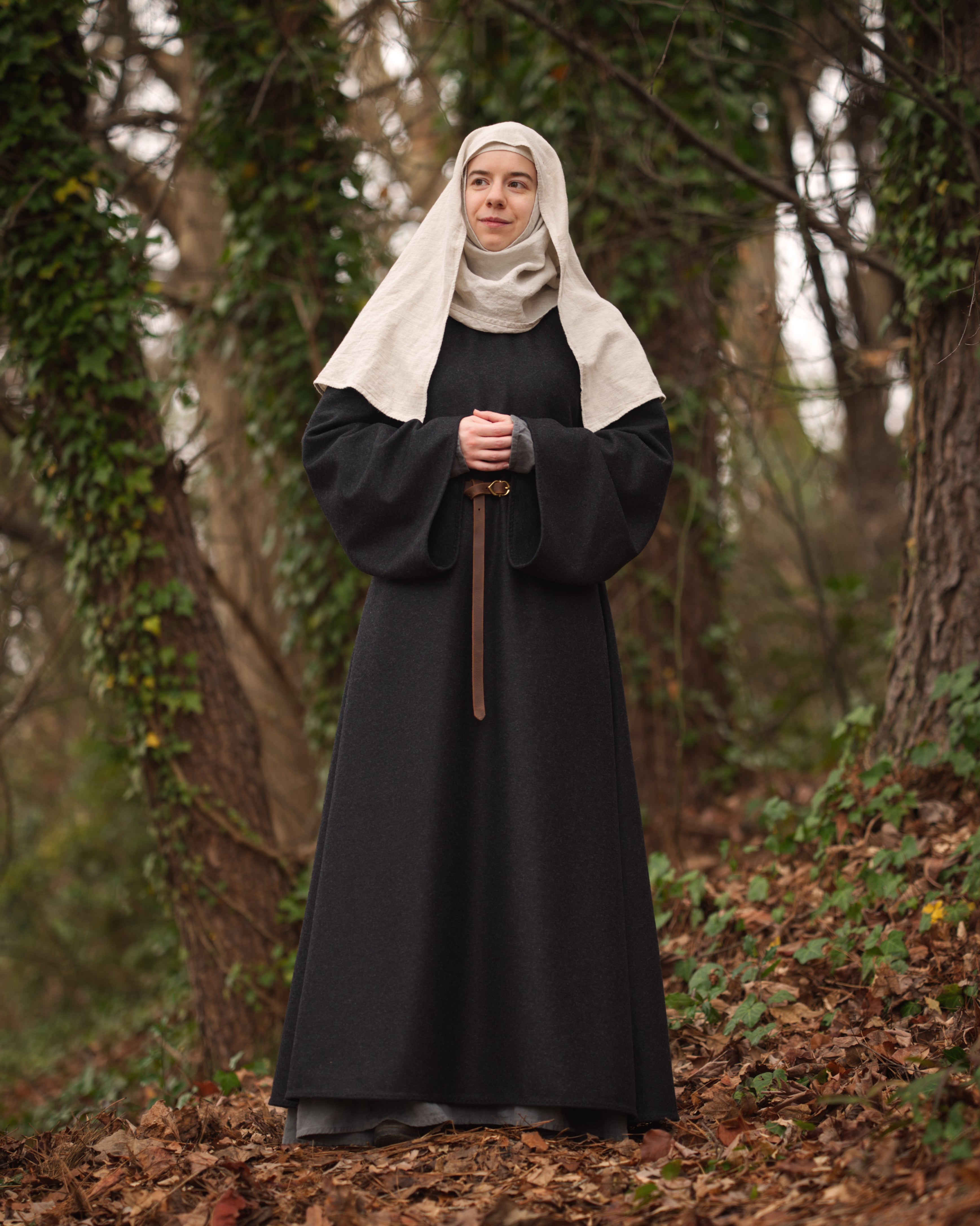 brown nun dress Medieval Nun's Habit the Basilica Franciscan Sisters