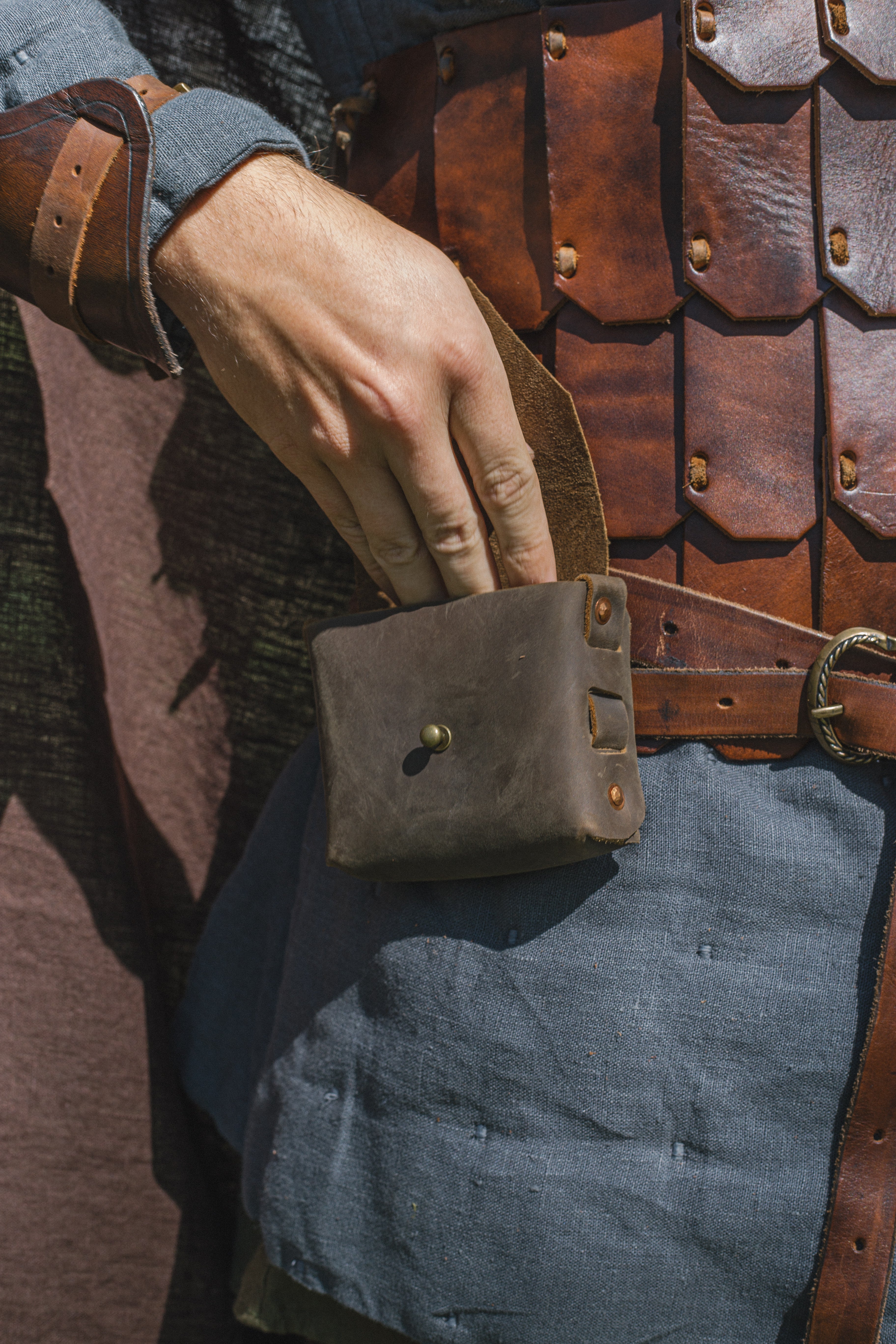 Leather Belt Pouch