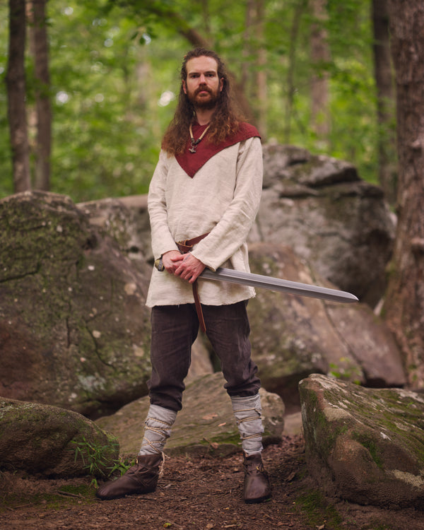 Raw-Hem Viking Tunic - Long Sleeve