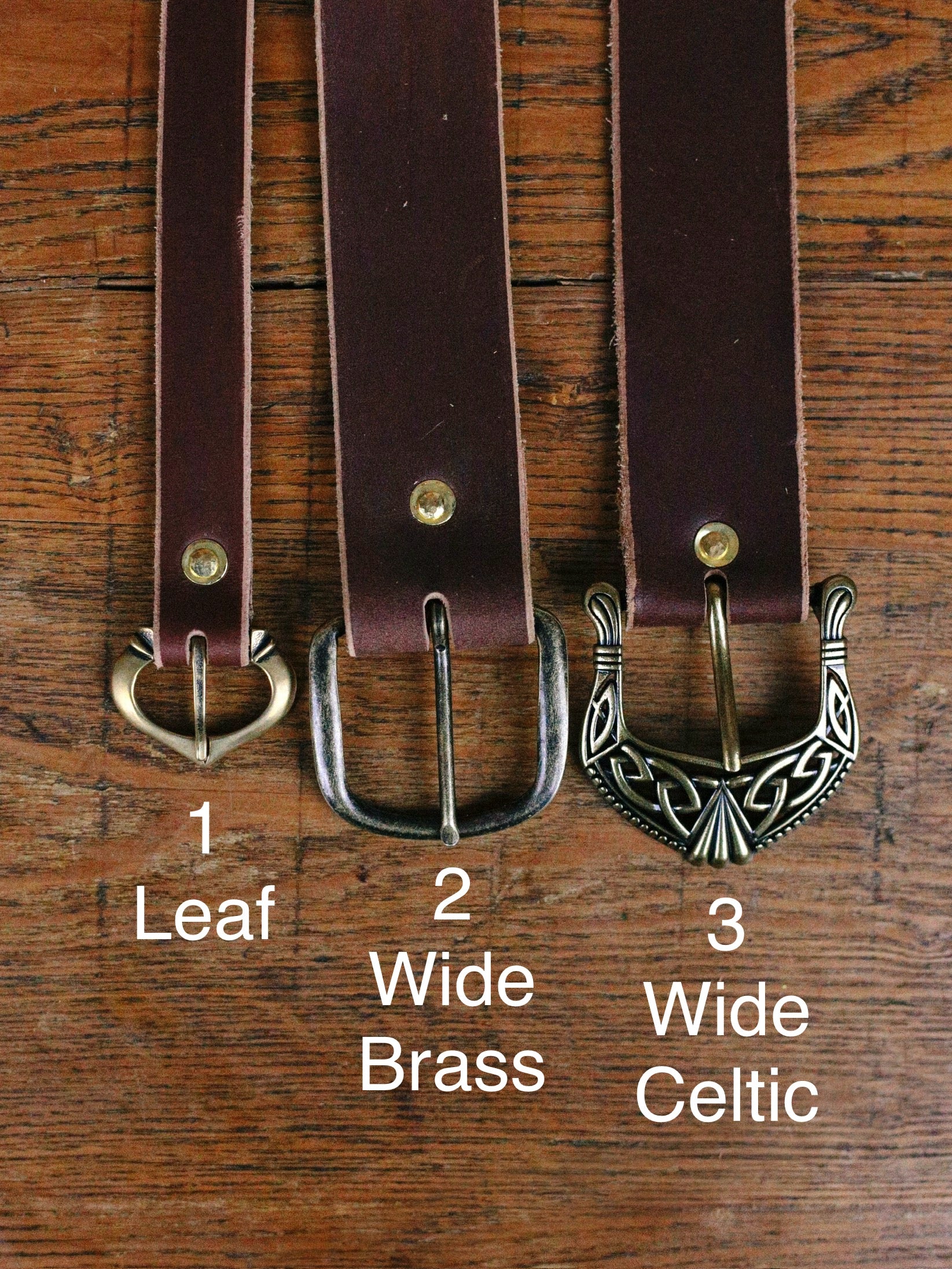 Celtic Leather Belt