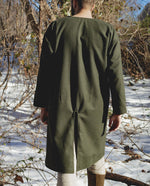 Load image into Gallery viewer, Long Sleeve Wool Hunter&#39;s Coat
