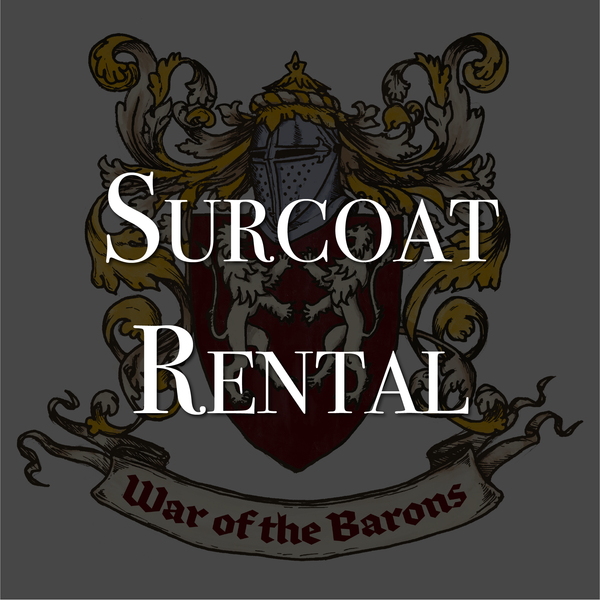 War of the Barons Surcoat Rental