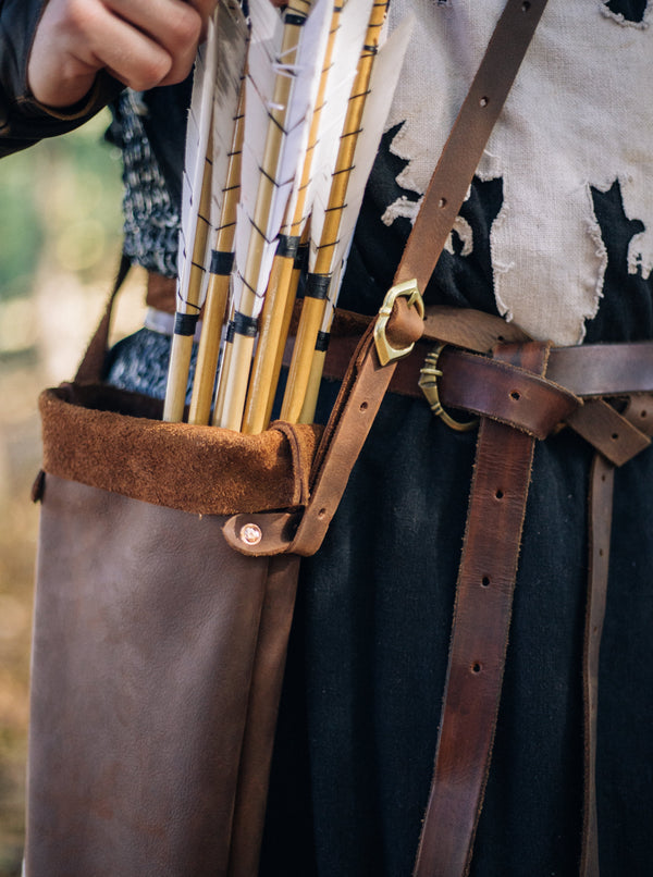 Leather Waist Quiver