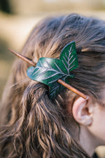 Load image into Gallery viewer, Fantasy Hair Leaf
