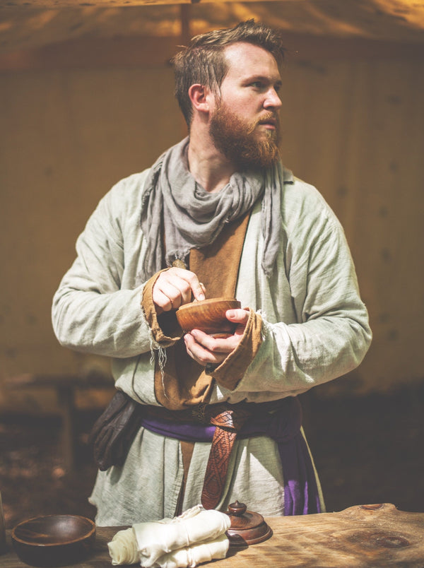 Viking Coat - Linen Long Sleeve