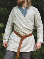 Load image into Gallery viewer, Viking Coat - Linen Long Sleeve
