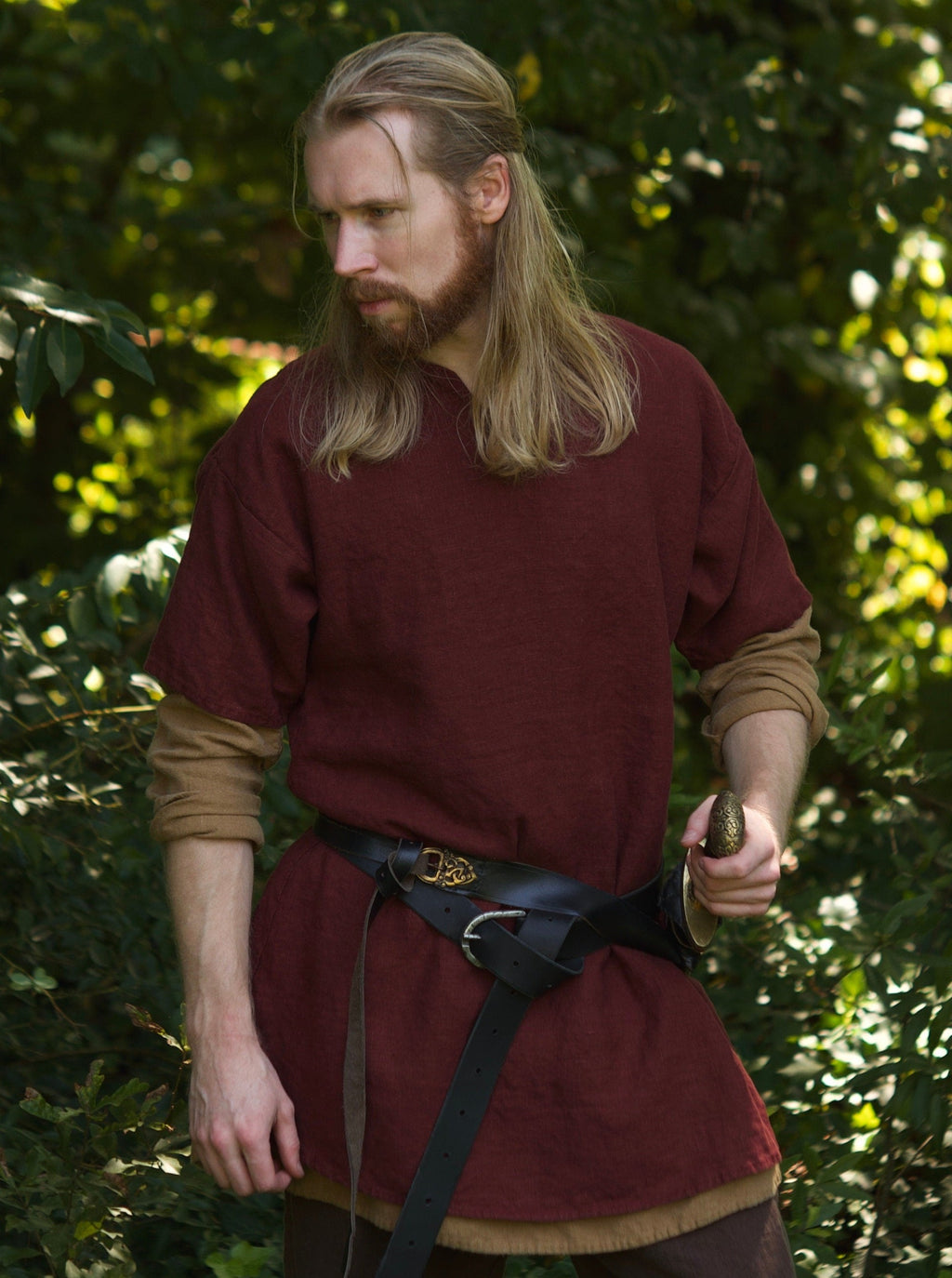 short sleeve viking tunic