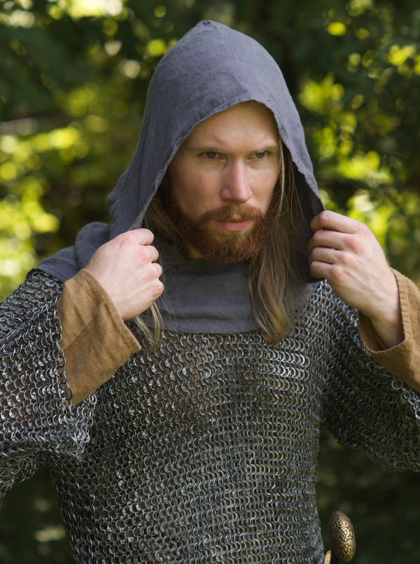 medieval warrior's hood